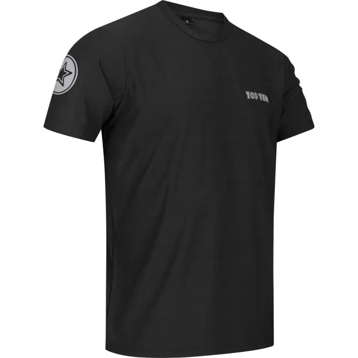 TOP TEN VolteX t-shirt in poliestere elasticizzato