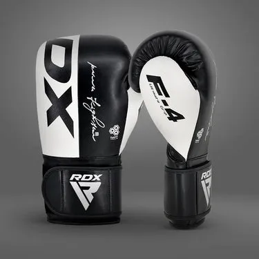 RDX F4 Guanti Boxe Hook Loop Training Resistenza Urti