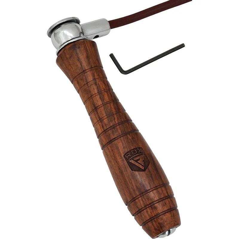 RDX L2 Corda Salto Pelle 9 Piedi Marrone