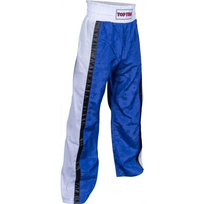 TOP TEN Mesh Pantaloni Kickboxing Poliestere