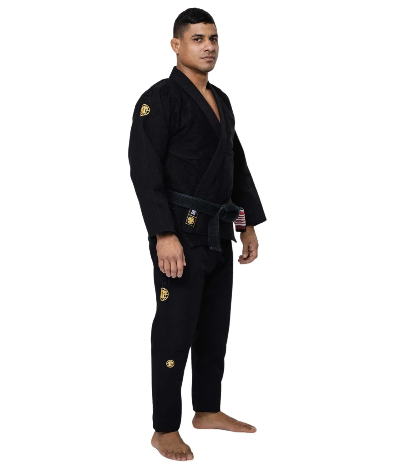 Tatami Estilo Gold Label kimono BJJ nero pesante