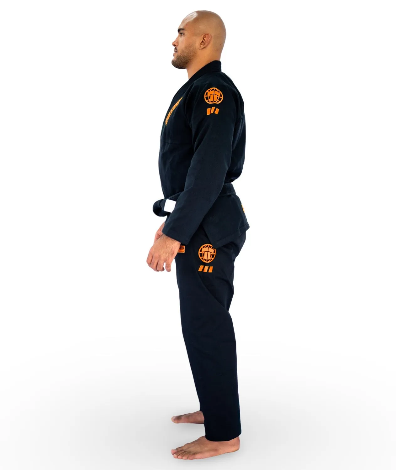Tatami Fightwear Pro Series Gi kimono nero arancio hunter