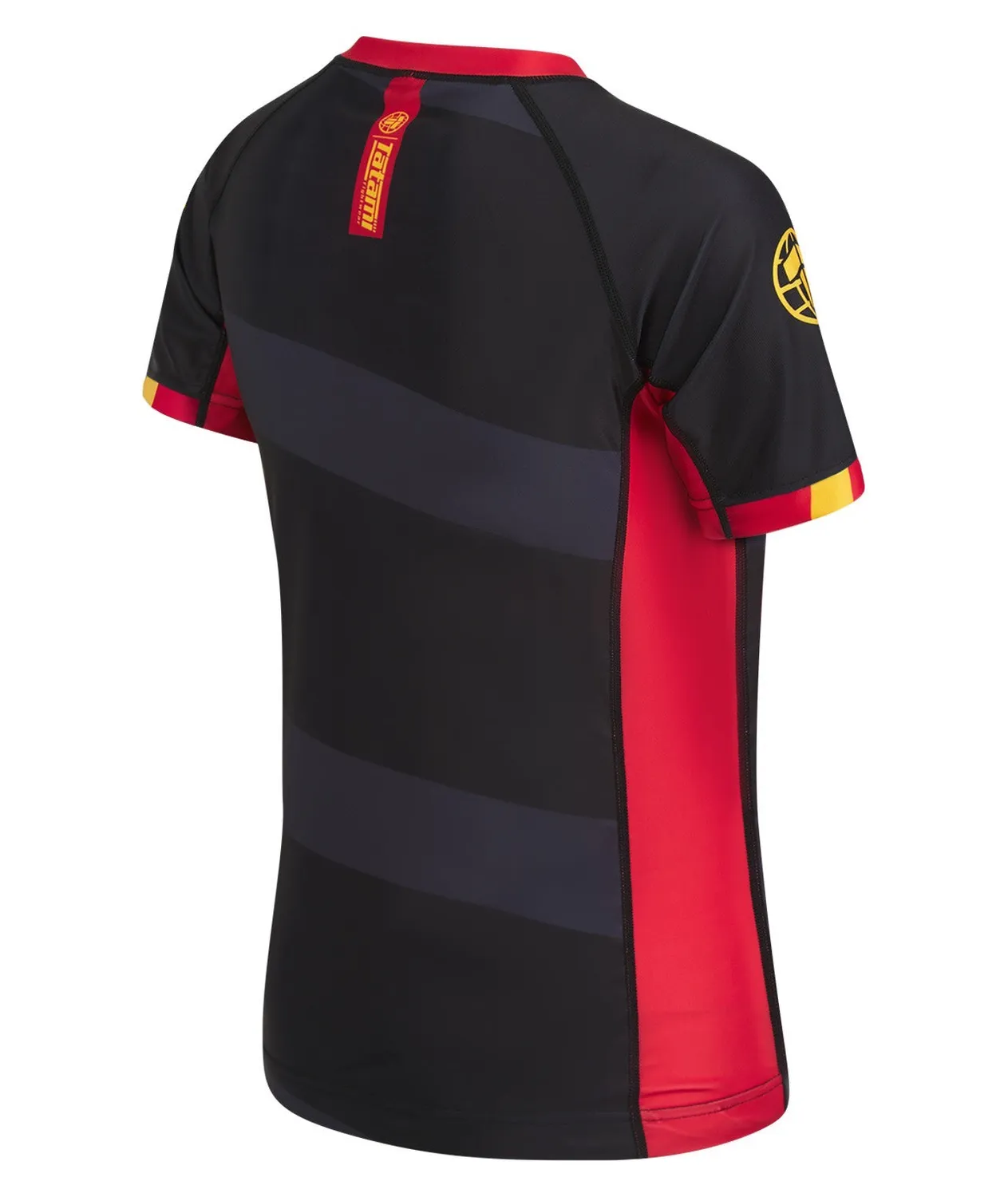 Tatami Nomad rash guard donna nero rosso manica lunga