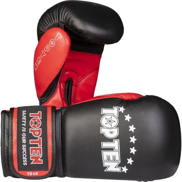 TOP TEN Signet guantoni boxe pelle vera