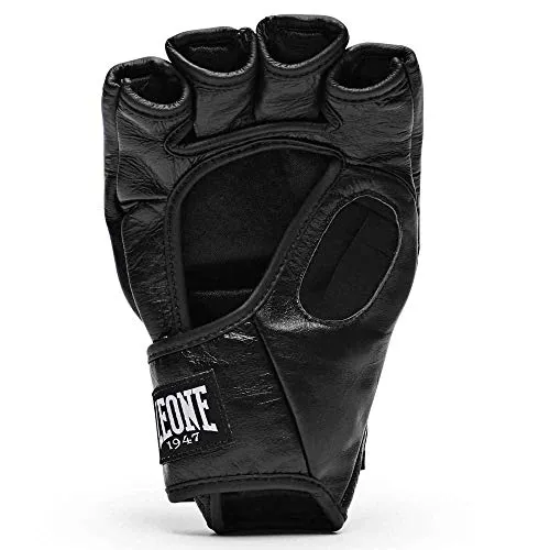 Leone 1947 Bellator GP115 Guanti MMA Nero S pelle bovino