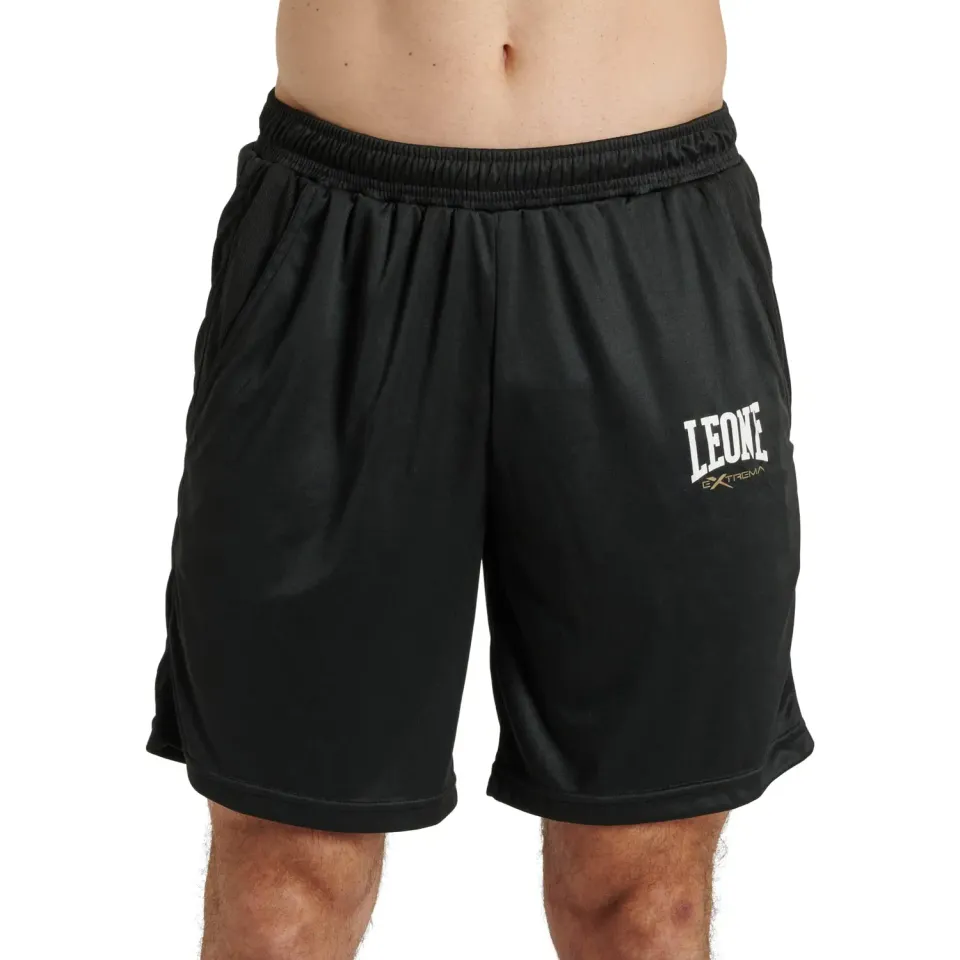 Leone1947 Logo ABX121 shorts uomo XXL neri traspiranti