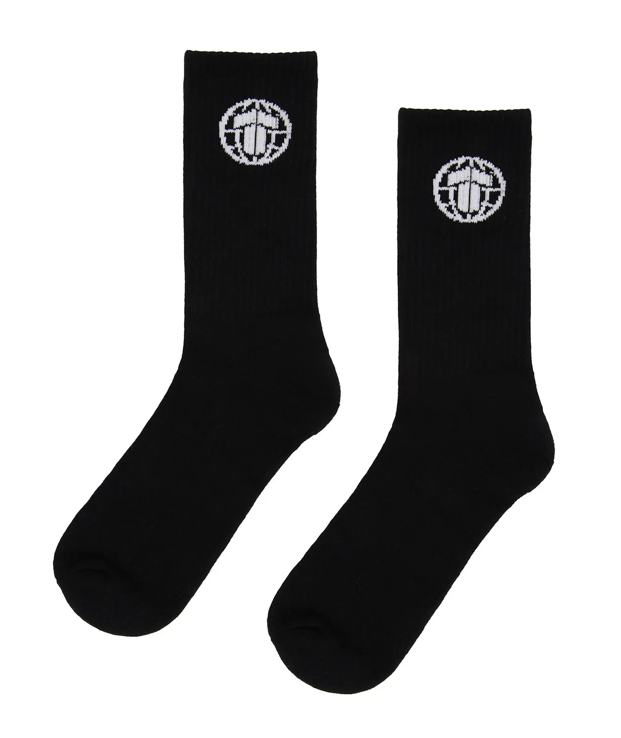 Tatami Crew Socks Calzini Neri Cotone paio singolo