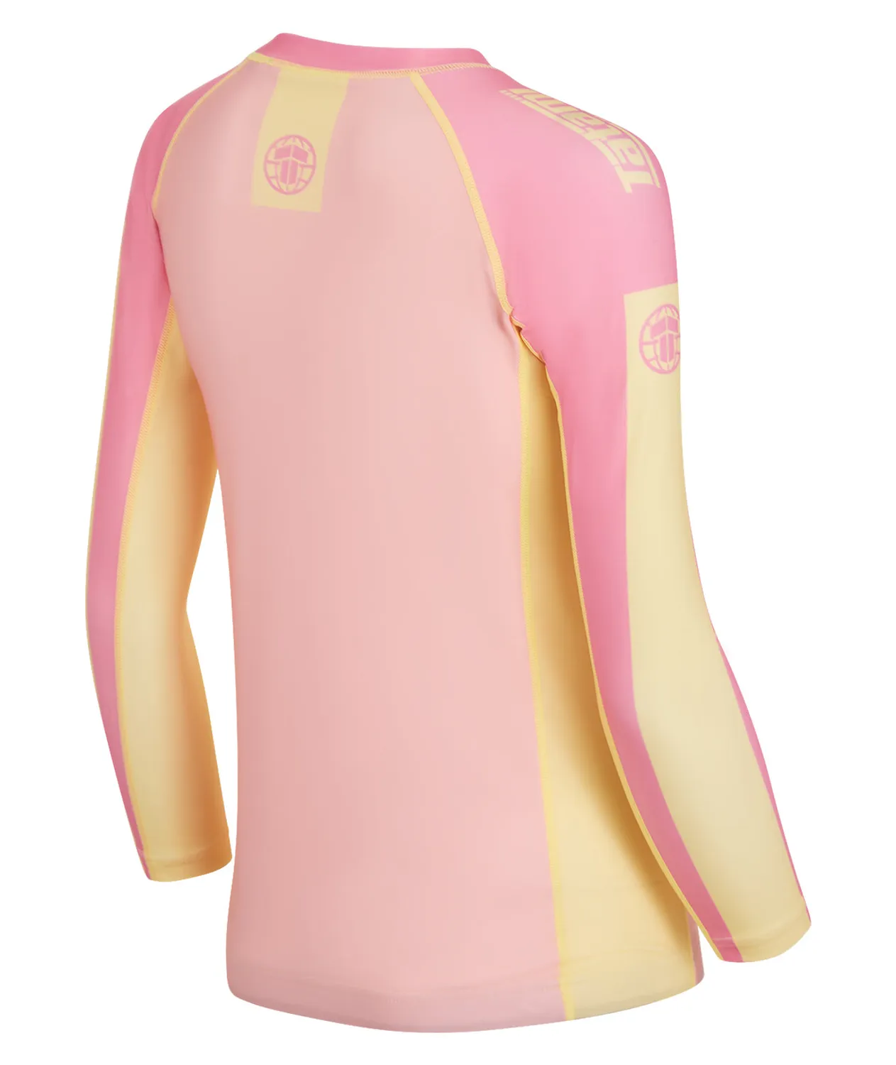 Tatami Ladies Contrast Long Sleeve rash guard candy riciclata
