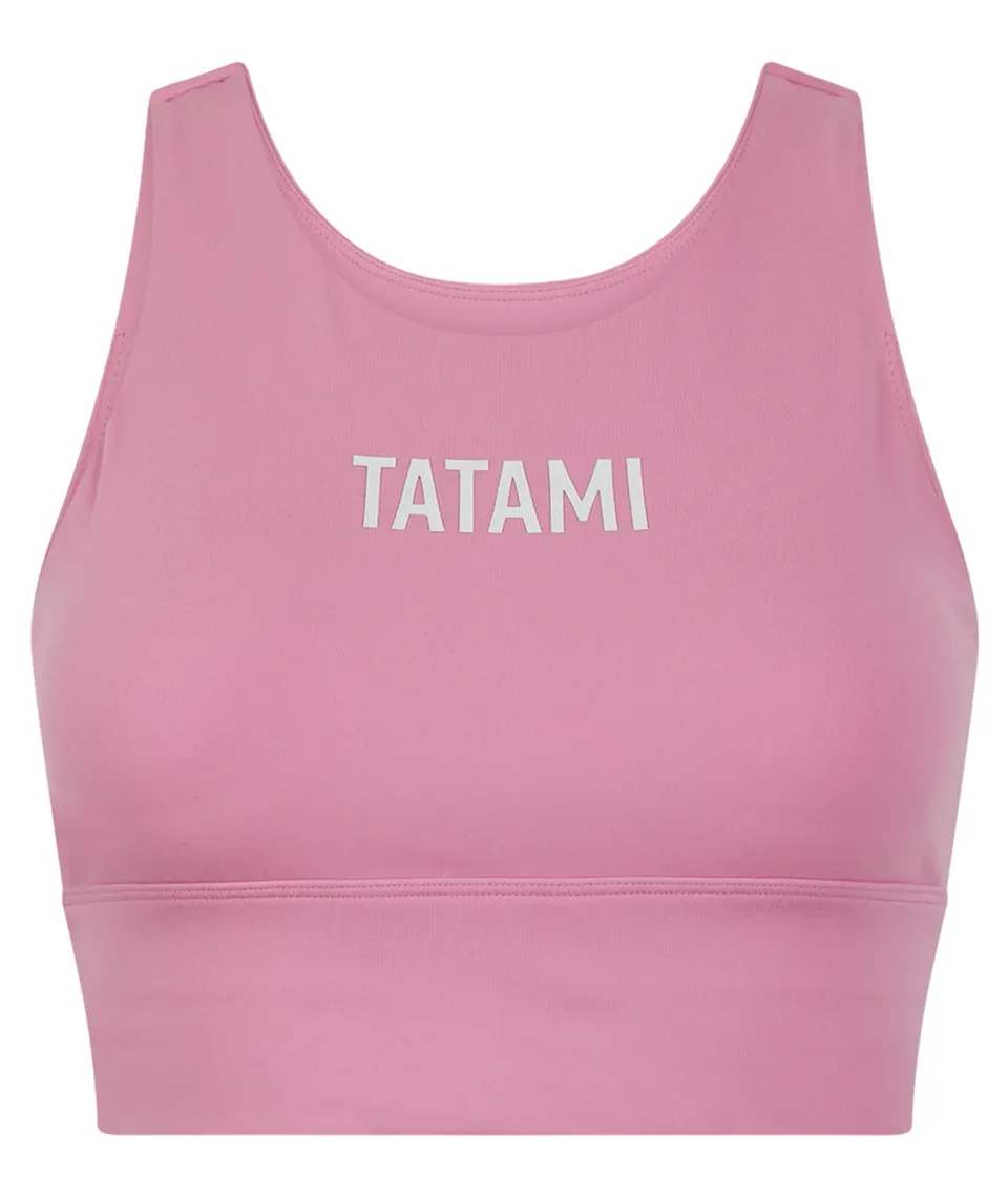 Tatami Luxe reggiseno sportivo blush