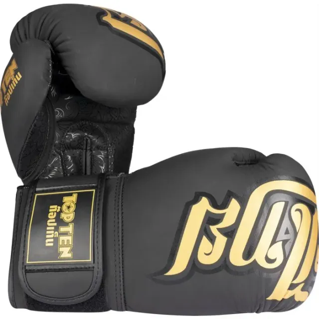 TOP TEN Nong Han guanti boxe pelle kickboxing
