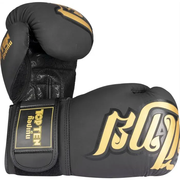 TOP TEN Nong Han Guanti Boxe Pelle Vera Kickboxing