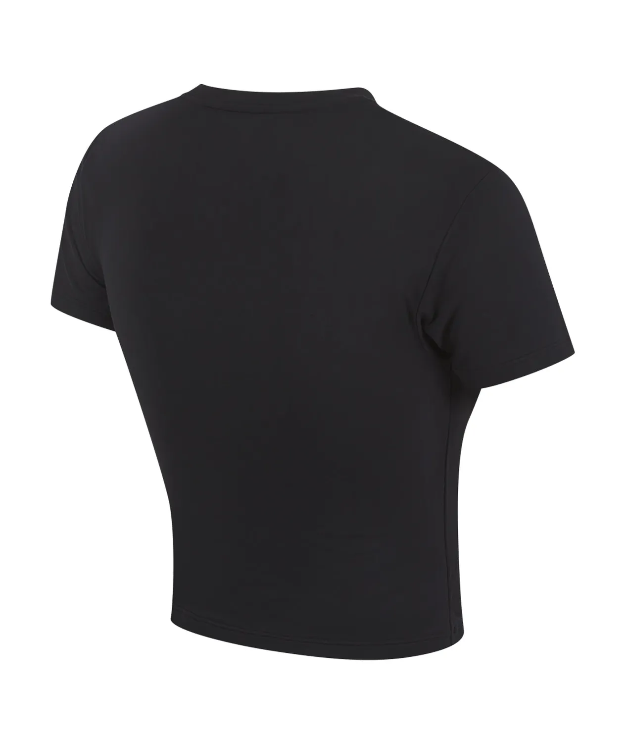 Tatami Helena Cropped T-Shirt Donna Nero Elasticizzato
