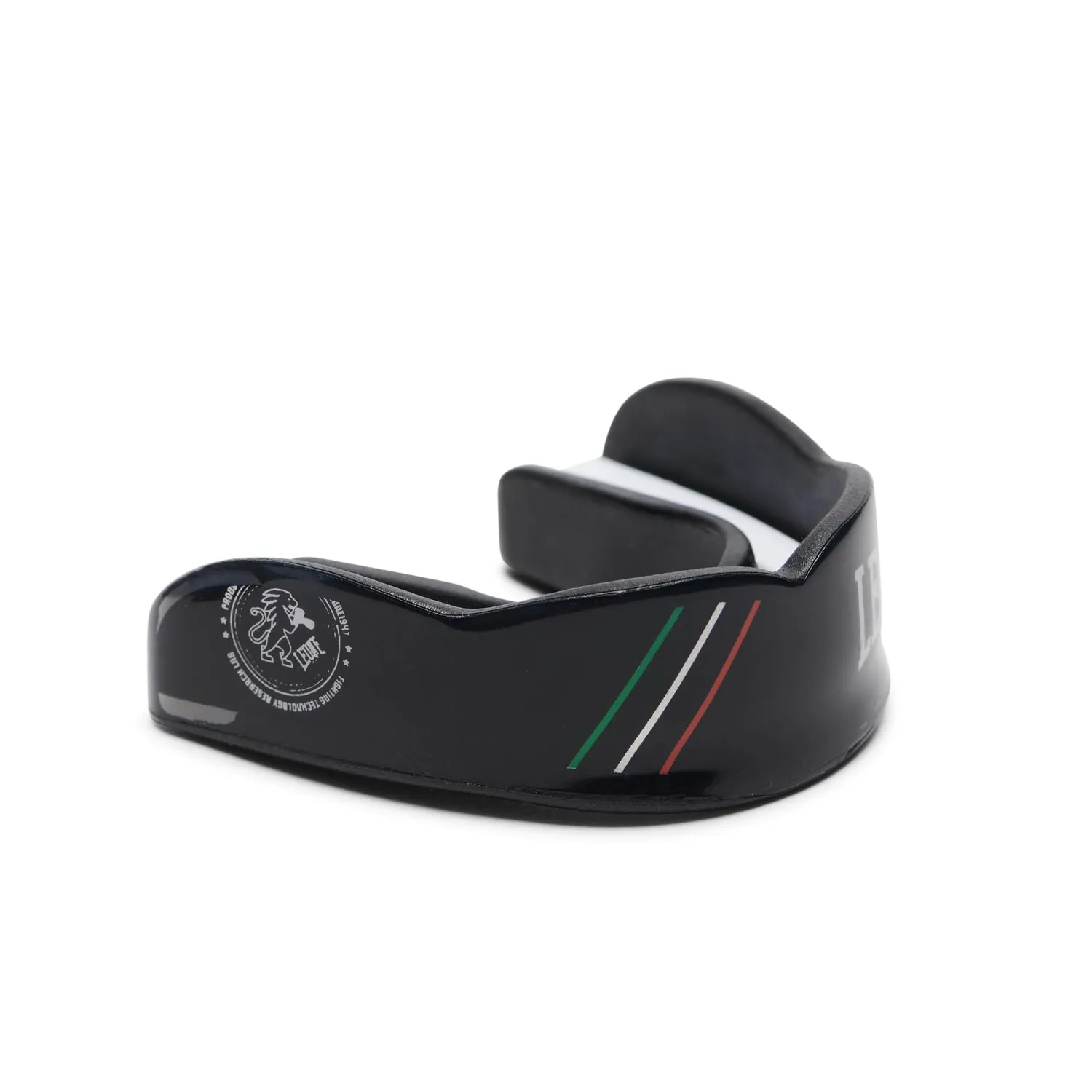 Leone1947 FLAG paradenti Nero arcata singola