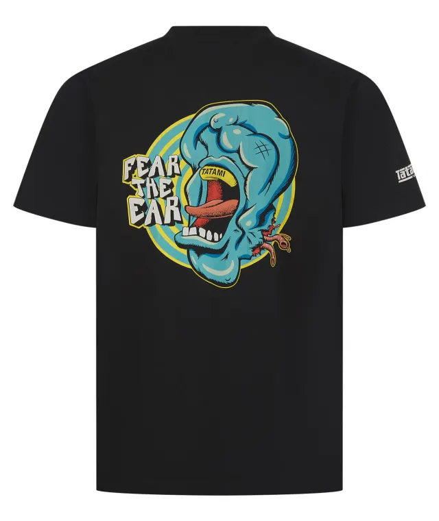 Tatami Fear The Ear T-Shirt maglietta nera cotone