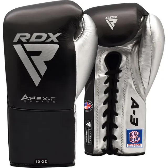 RDX A3 Guanti Boxe Competizione Professionali Pelle