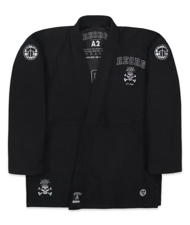 Tatami Reorg Varsity kimono BJJ nero 375 gsm