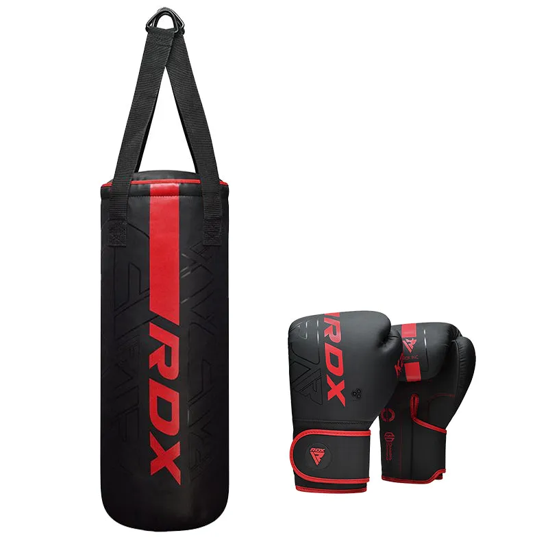 RDX F6 Kara sacco boxe 2FT bimbi + guanti 6oz riempito