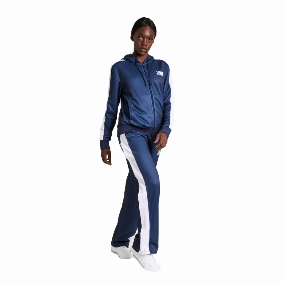 Leone1947 ABX320 tuta donna con cappuccio blu marino S