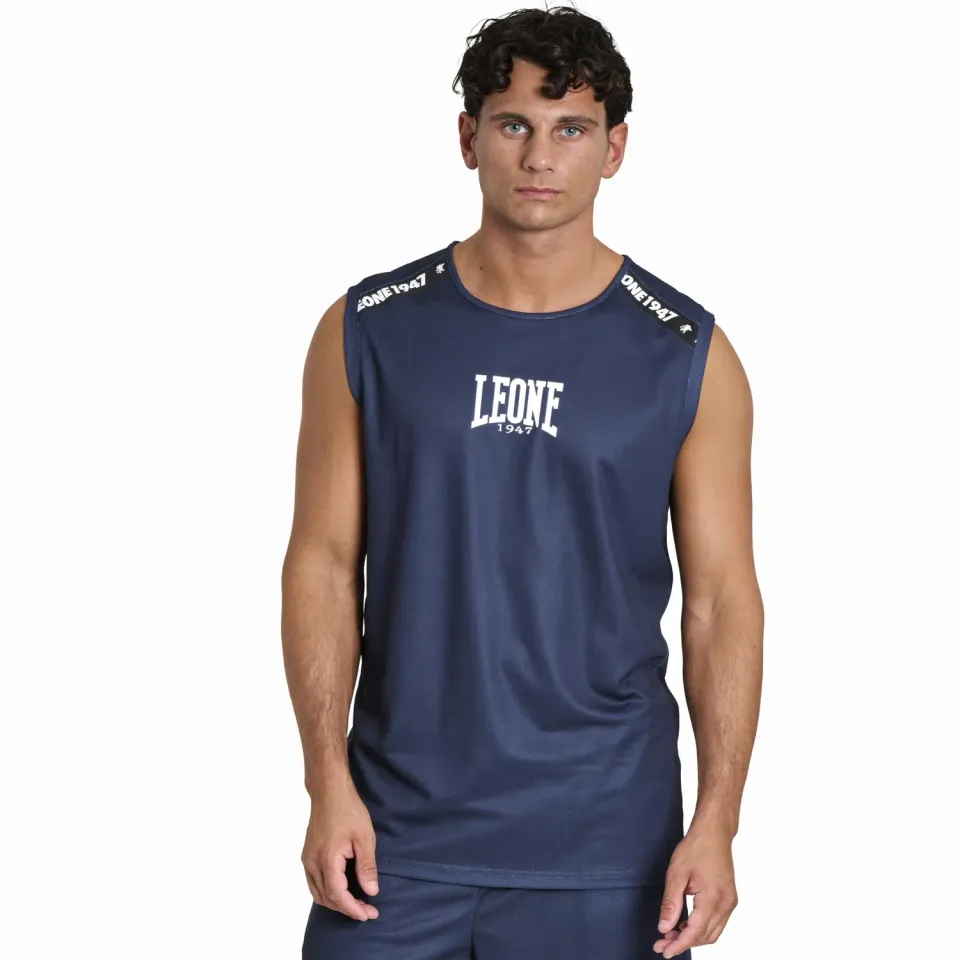 Leone 1947 Tape 47 ABX217 Canotta Uomo L Blu Scuro