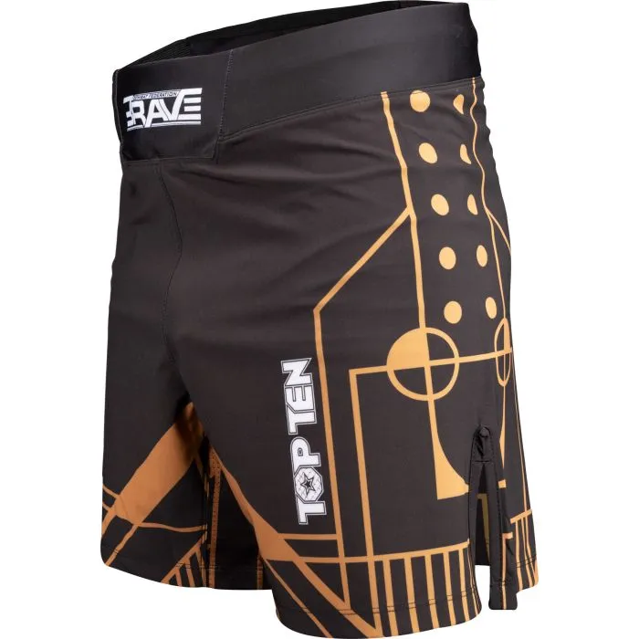 TOP TEN Brave Shorts MMA uomo elastici