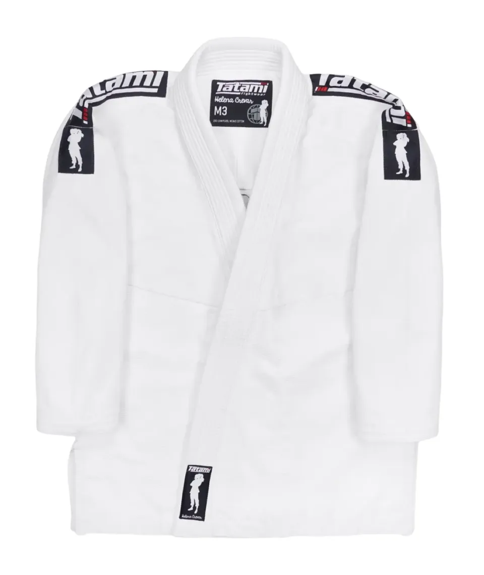 Tatami Helena Kimono BJJ Bambino Bianco cintura bianca