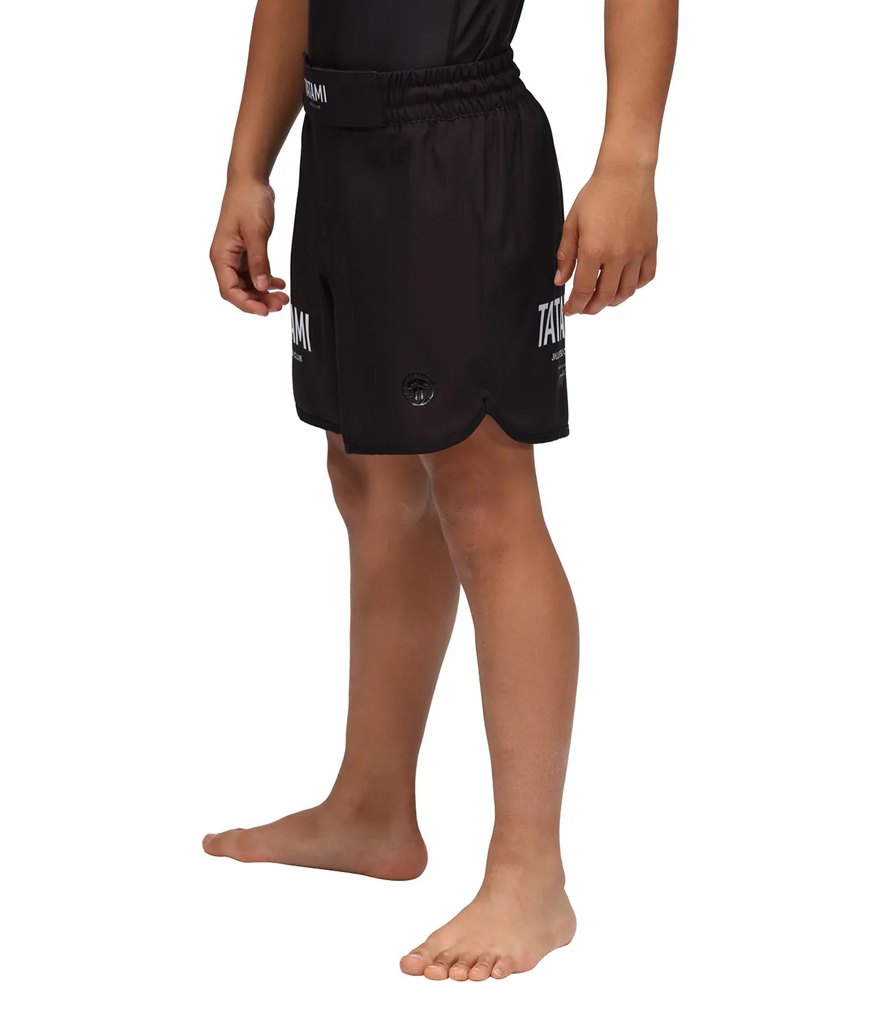 Tatami JJ Club Pantaloncini Grappling Bimbi Neri Leggeri