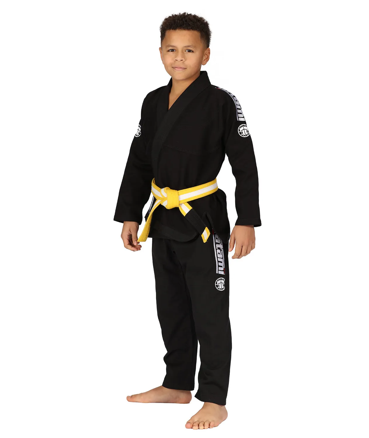 Tatami Comp Classic kimono BJJ bimbo nero ripstop resistente