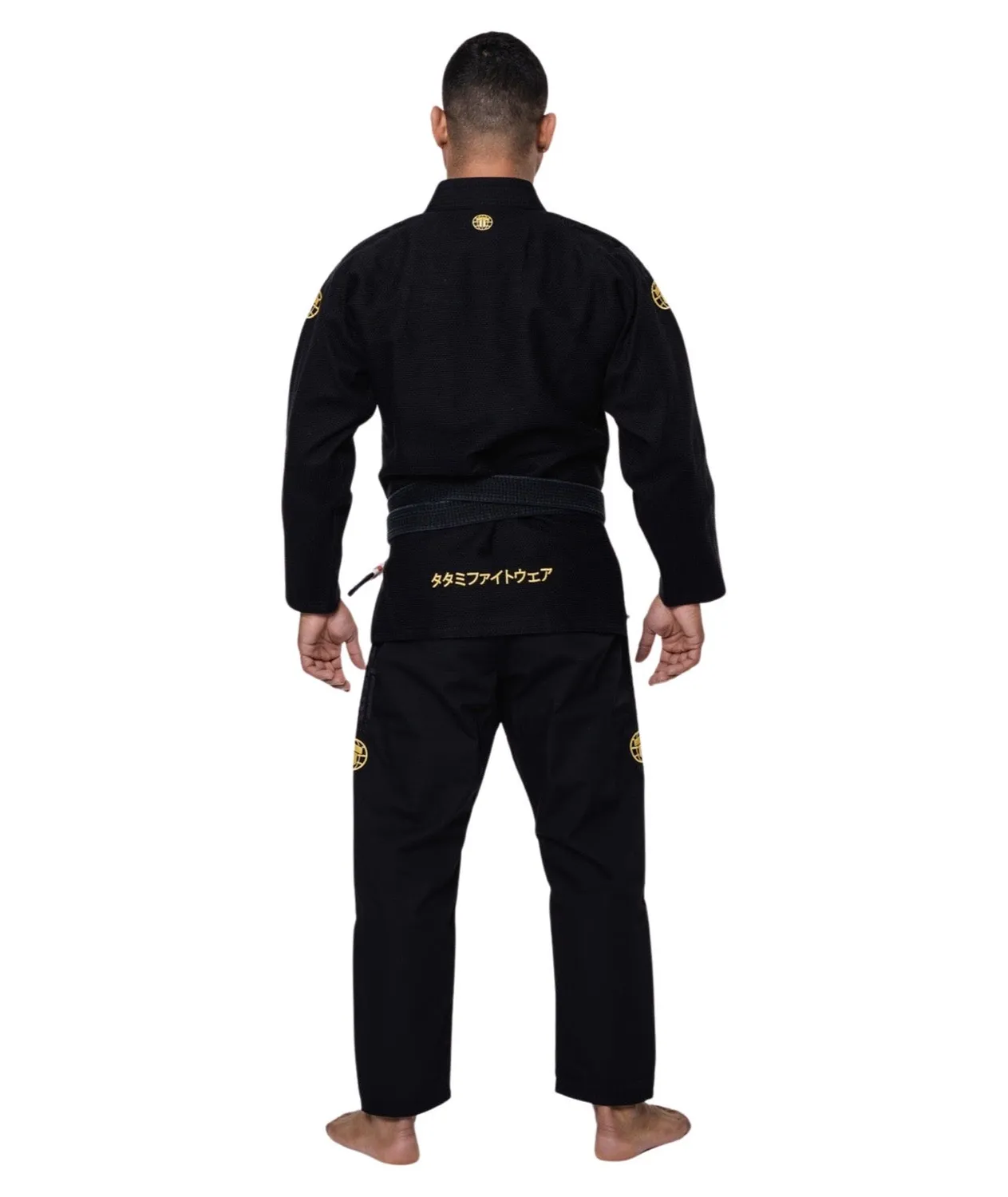 Tatami Estilo Gold Label kimono BJJ nero pesante