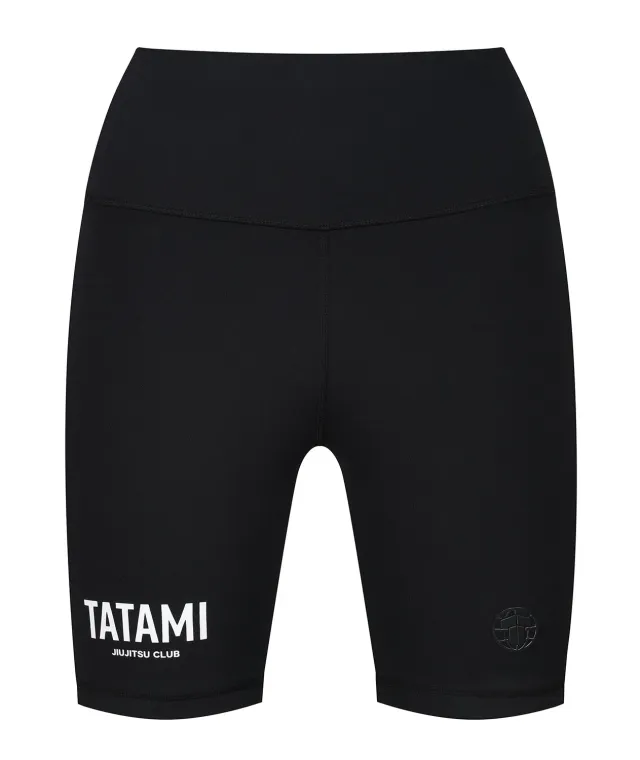 Tatami JJ Club shorts donna neri longline squat proof