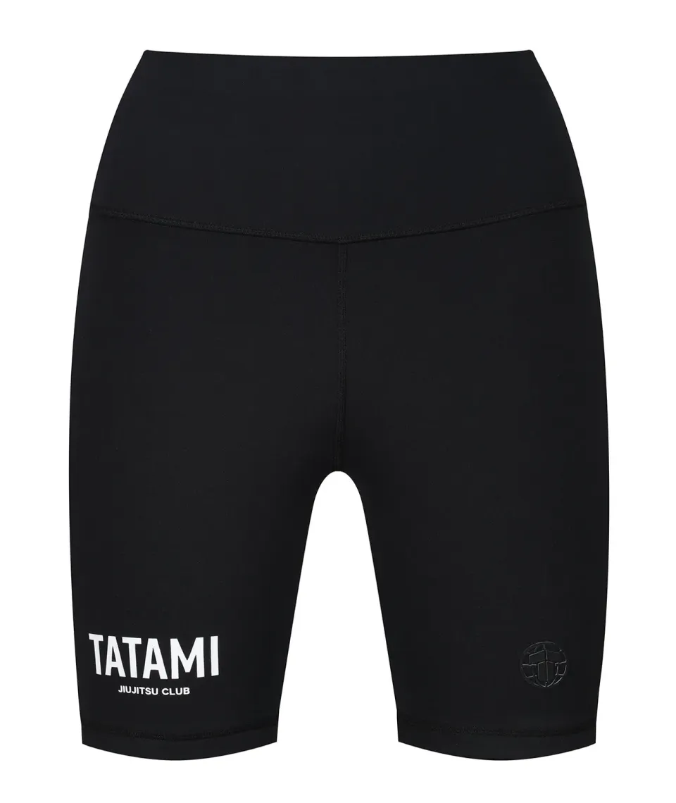 Tatami JJ Club shorts donna neri longline squat proof
