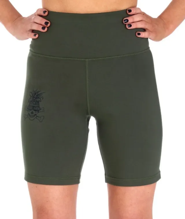 Tatami Fightwear REORG Pineapple Shorts Compressione Donna Kaki