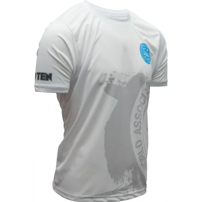 TOP TEN WAKO Shadow T-Shirt Nera in Poliestere