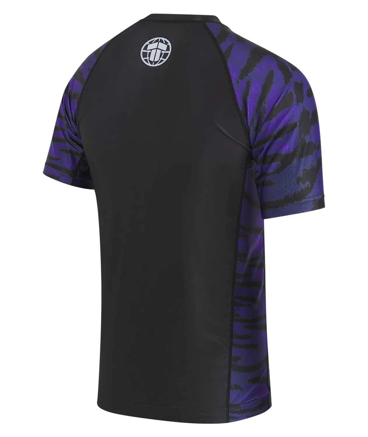 Tatami Recharged Purple Tiger rash guard maniche corte viola