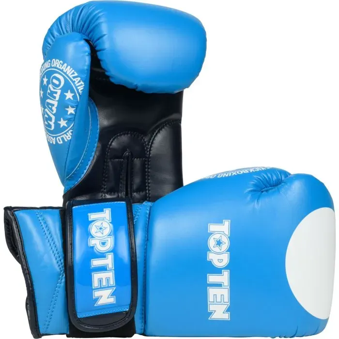 TOP TEN Signet WAKO GT guanti boxe 10 oz pelle sintetica