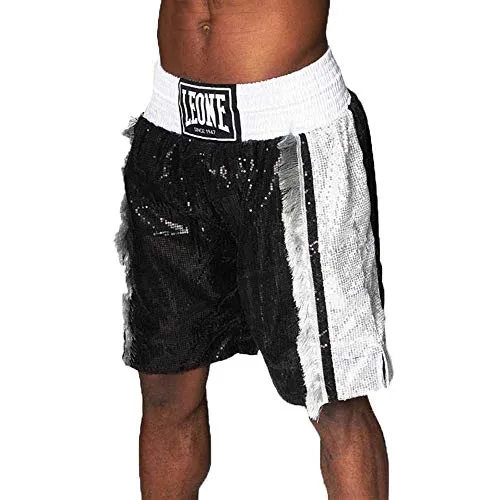 Leone1947 Pantaloncini Boxe Neri S/M Professionali