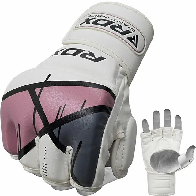 RDX T7 Ego Guanti MMA Rosa Donna