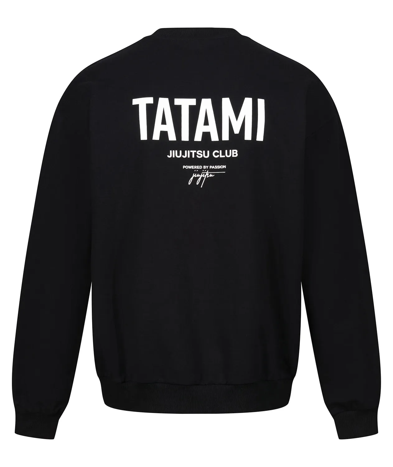 Tatami JJ Club Oversized Sweatshirt felpa nera