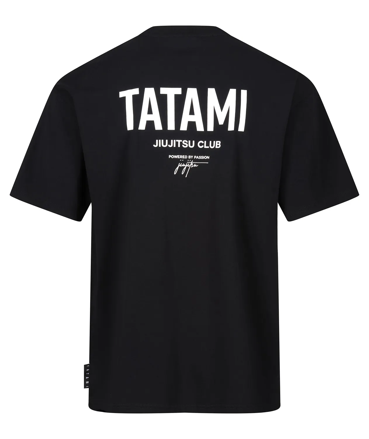 Tatami Fightwear JJ Club Oversized maglietta nera cotone