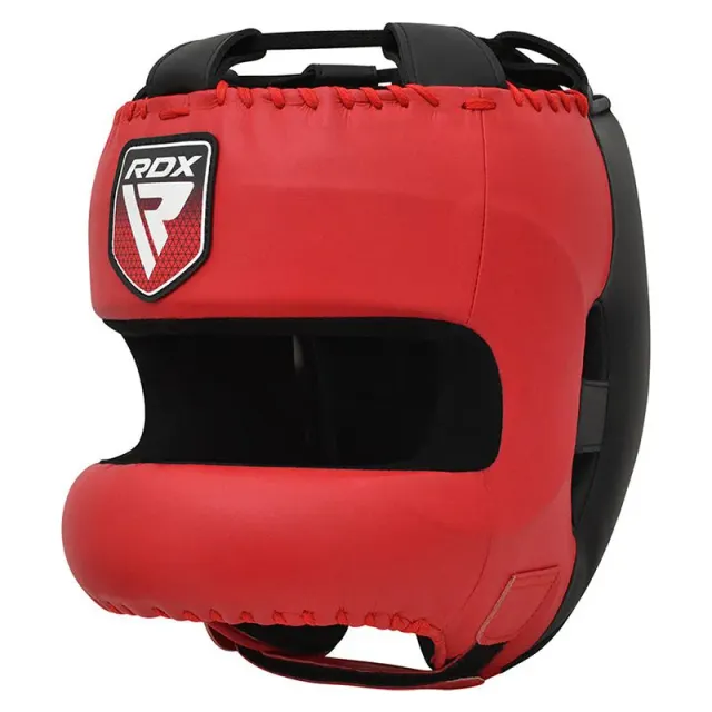 RDX Apex Casco Boxe con Paranaso Rosso Protezione