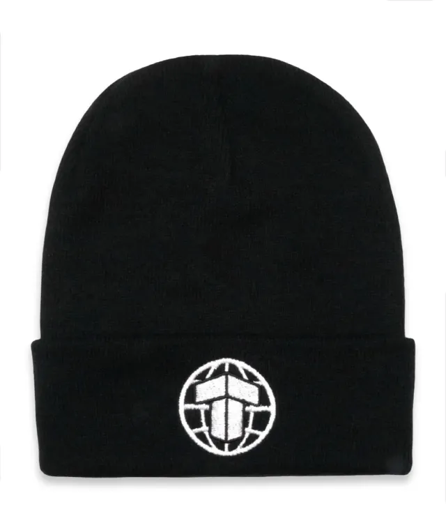 Tatami Fightwear Beanie berretto nero ricamato invernale