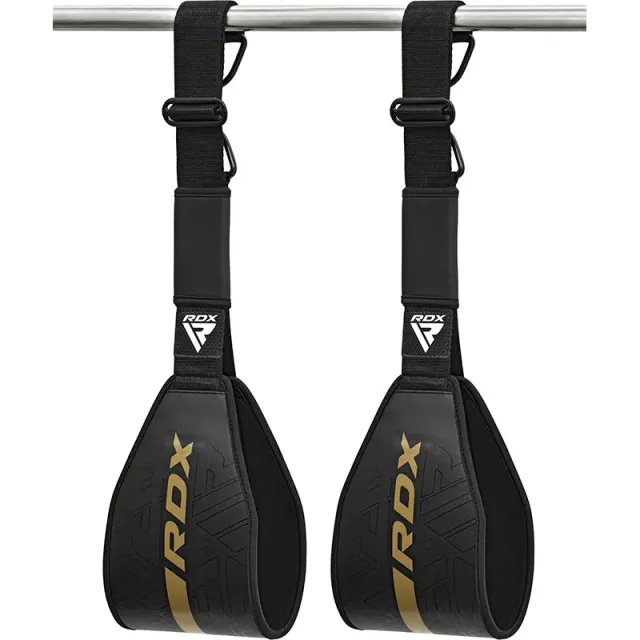 RDX F6 Kara fascia addominali palestra nera sospensione