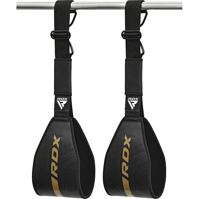 RDX F6 Kara fascia addominali palestra nera sospensione