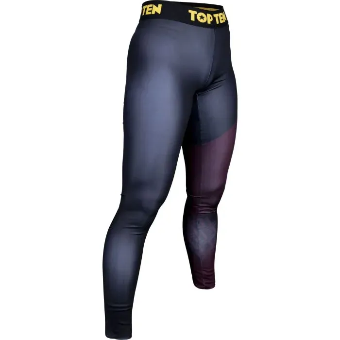 TOP TEN Workout leggings fitness elasticizzati neri
