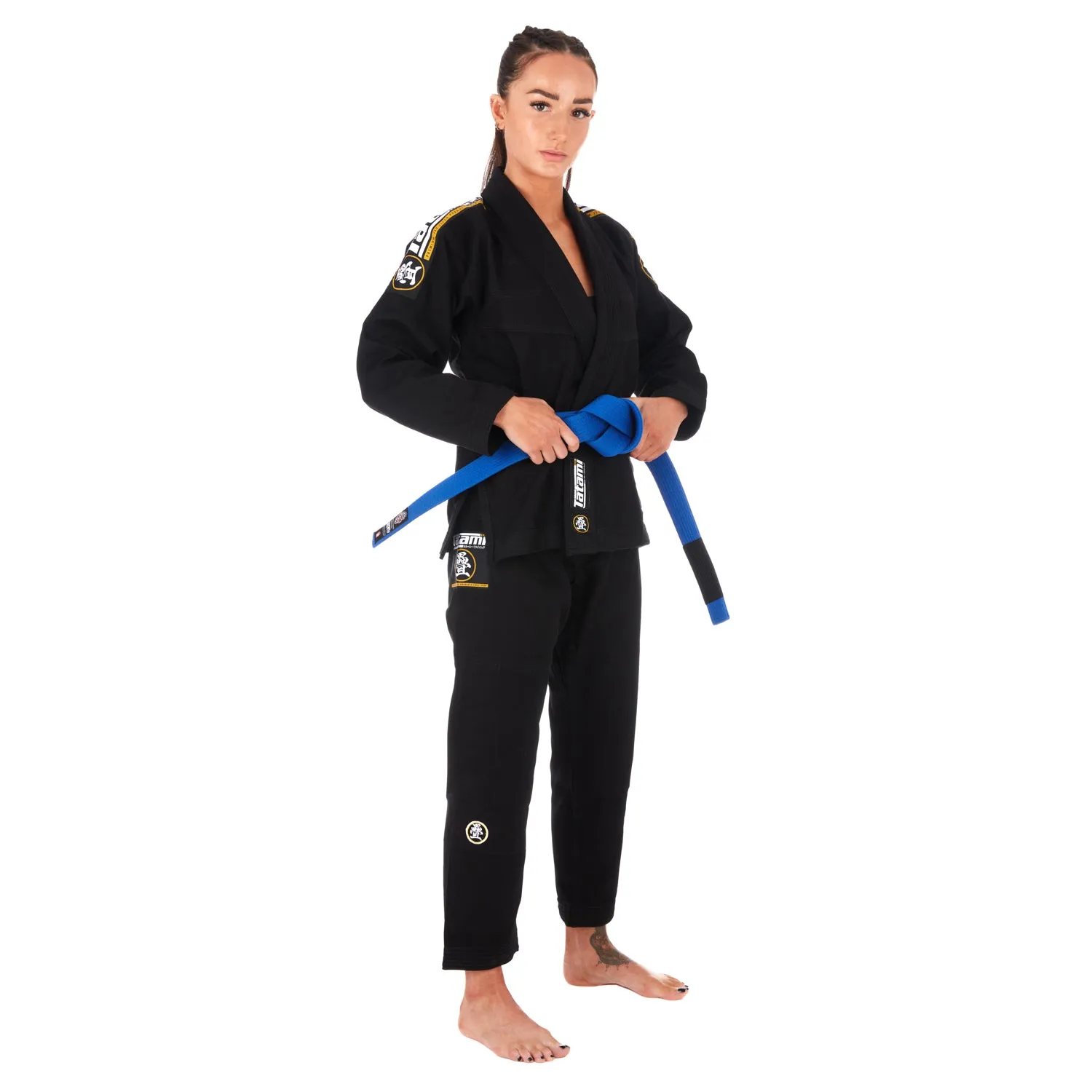 Tatami Nova Absolute kimono BJJ donna nero F1 leggero