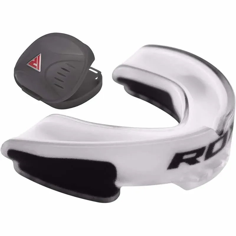 RDX 3W Paradenti Boxe Bianco Gel Termoformabile