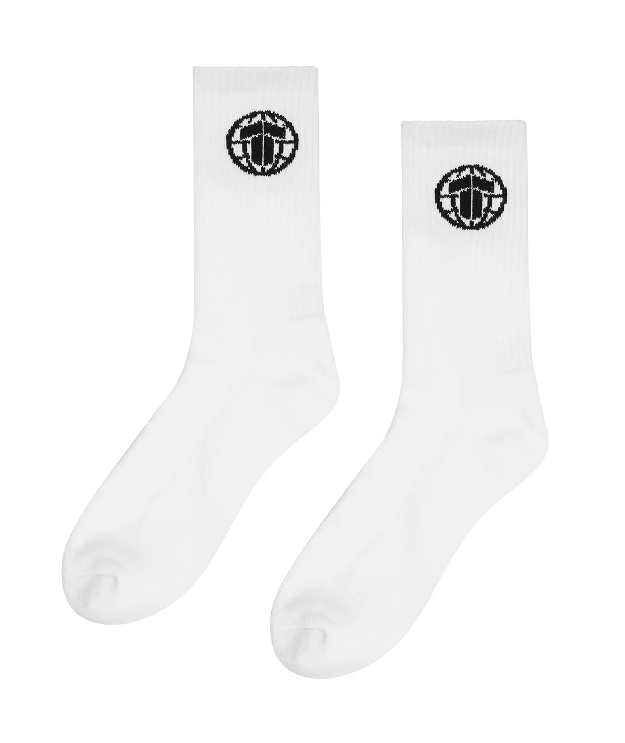 Tatami Fightwear Crew Calzini Bianchi Cotone Paio Unico