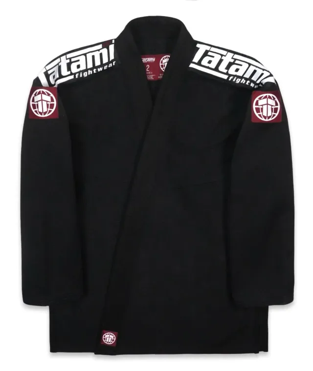 Tatami Nova Competidor kimono BJJ nero leggero