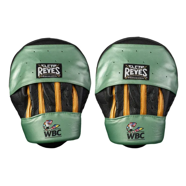 Cleto Reyes WBC Pao Curvi Pelle Verde Oro Leggeri