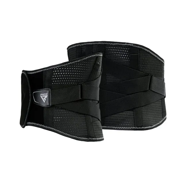RDX PB Cintura Lombare Palestra Nera Imbottita