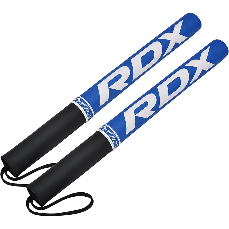 RDX Apex Pro precision stick boxe pelle coach